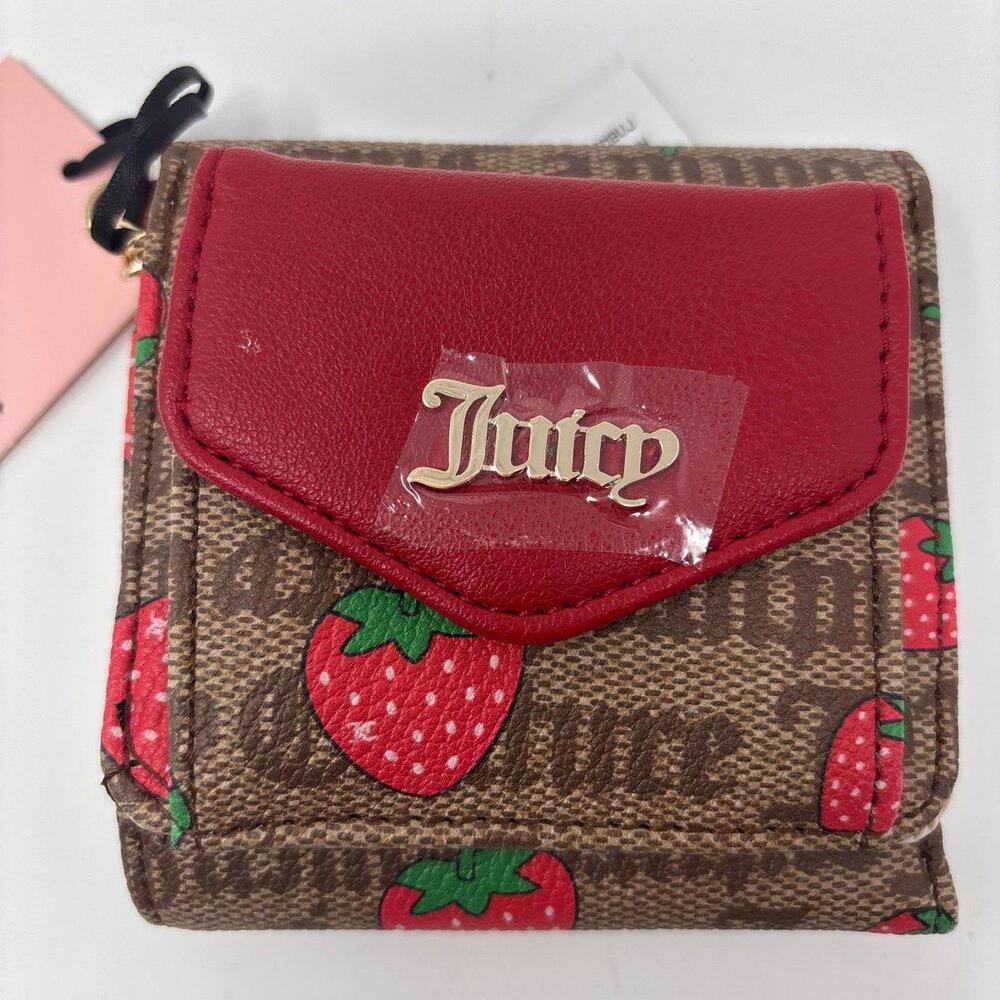 Juicy Couture strawberry mini wallet